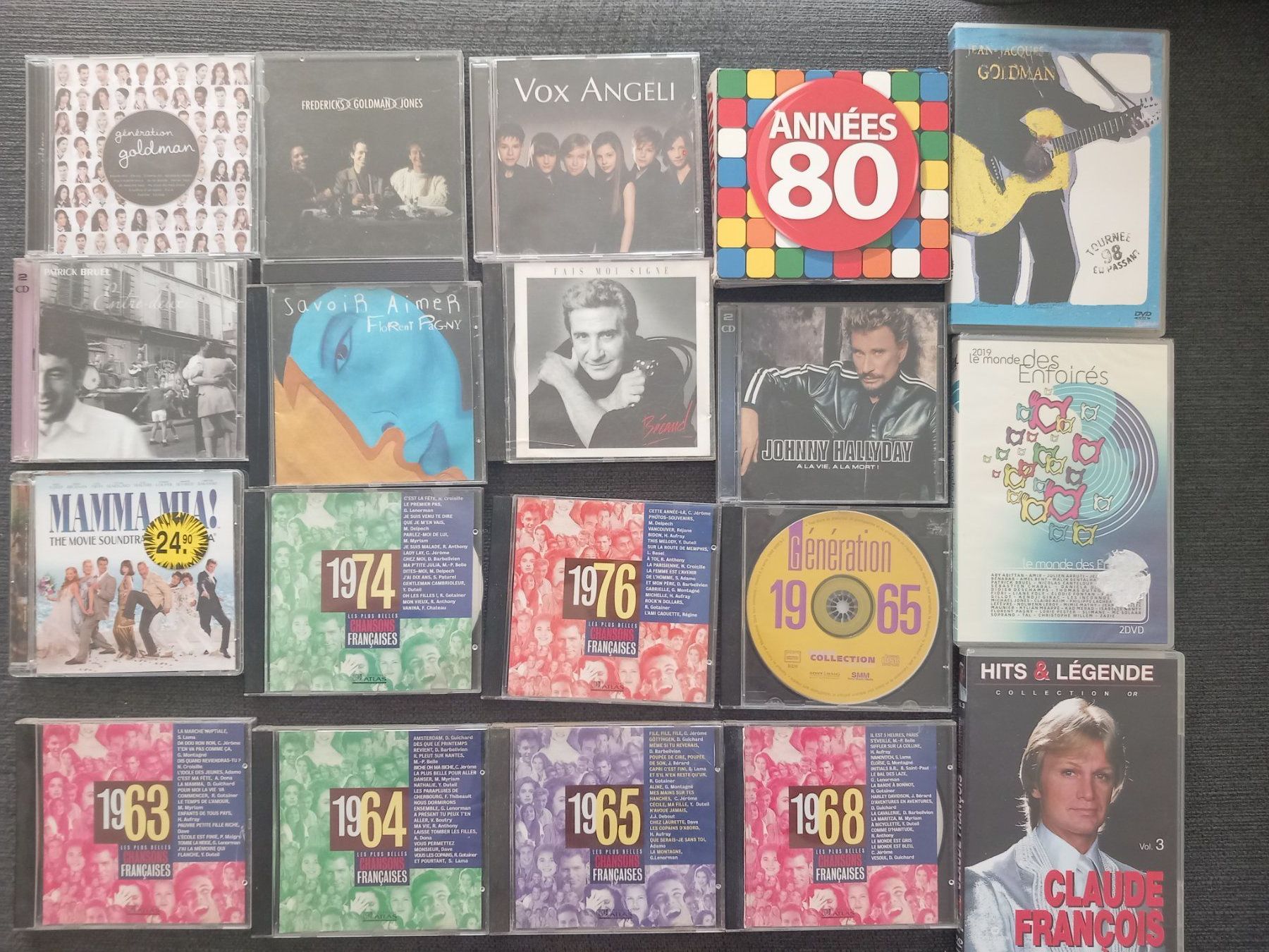 CDs: Lot + de 80 CD musique et coffrets variés - – Gebraucht aus Bernex von casimali 1