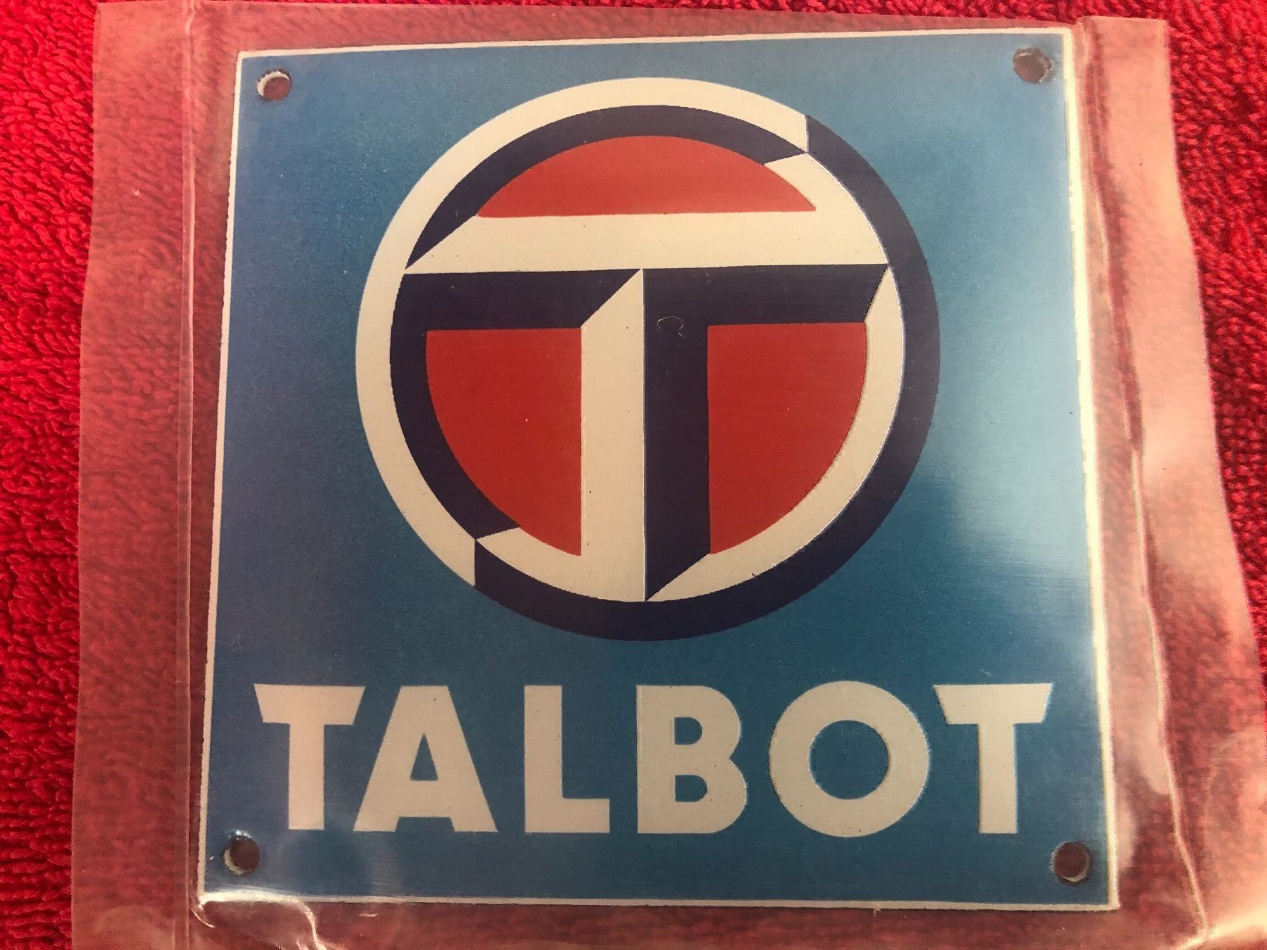 Schilder: Talbot oldtimer – Neu (gemäss Beschreibung) aus Reinach AG von rares75