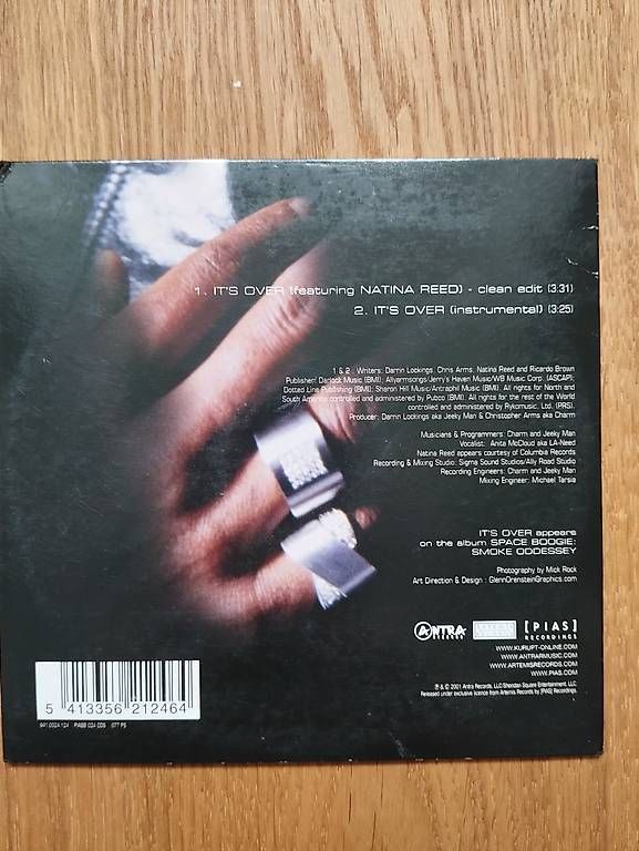 CD: Kurupt "It's Over" CD single – Usato da Biel/Bienne venduto da sli_679k 1