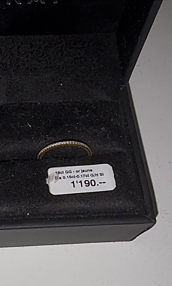 Bagues: Carat diamant ring 0.17ct – D'occasion à Gurmels par elb_77bf 1