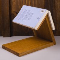Buchständer aus Eichenholz - Klassisch geölt