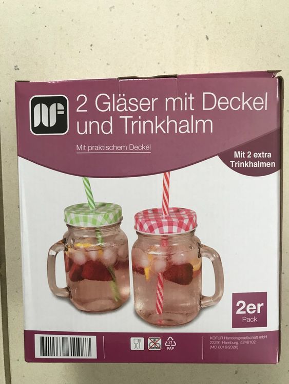 Limonadenbecher Mit Deckel & Strohhalm – Zitronen-Design | 50 Sets (150 Teile) | Für Party, Stand & Outdoor