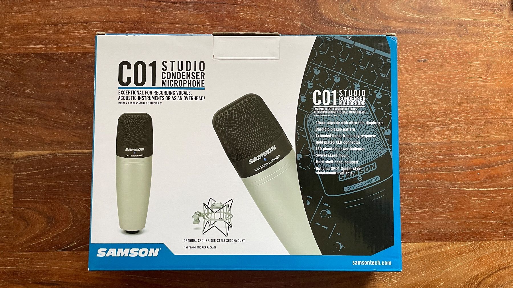 Microfoni: Samson C01 Studio Microphone – Nuovo e nell'imballaggio originale da Zürich venduto da Witikon02