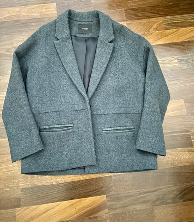 Maje Wolljacke grau GrS