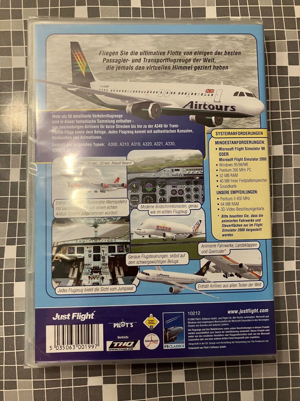 Giochi: Microsoft Flight Simulator: Airbus 2000 - PC (sealed) – Nuovo e nell'imballaggio originale da Winkel venduto da Asdas87 1