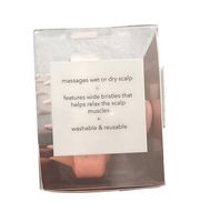 Zoë Ayla Kopfhaut Massagebürste - Neu & Originalverpackt