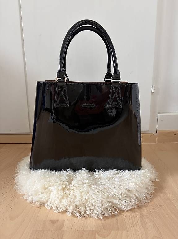 Taschen für Damen: Tasche aus echtem Leder | Lack – Gebraucht aus Wittenbach von Lenitalasirena
