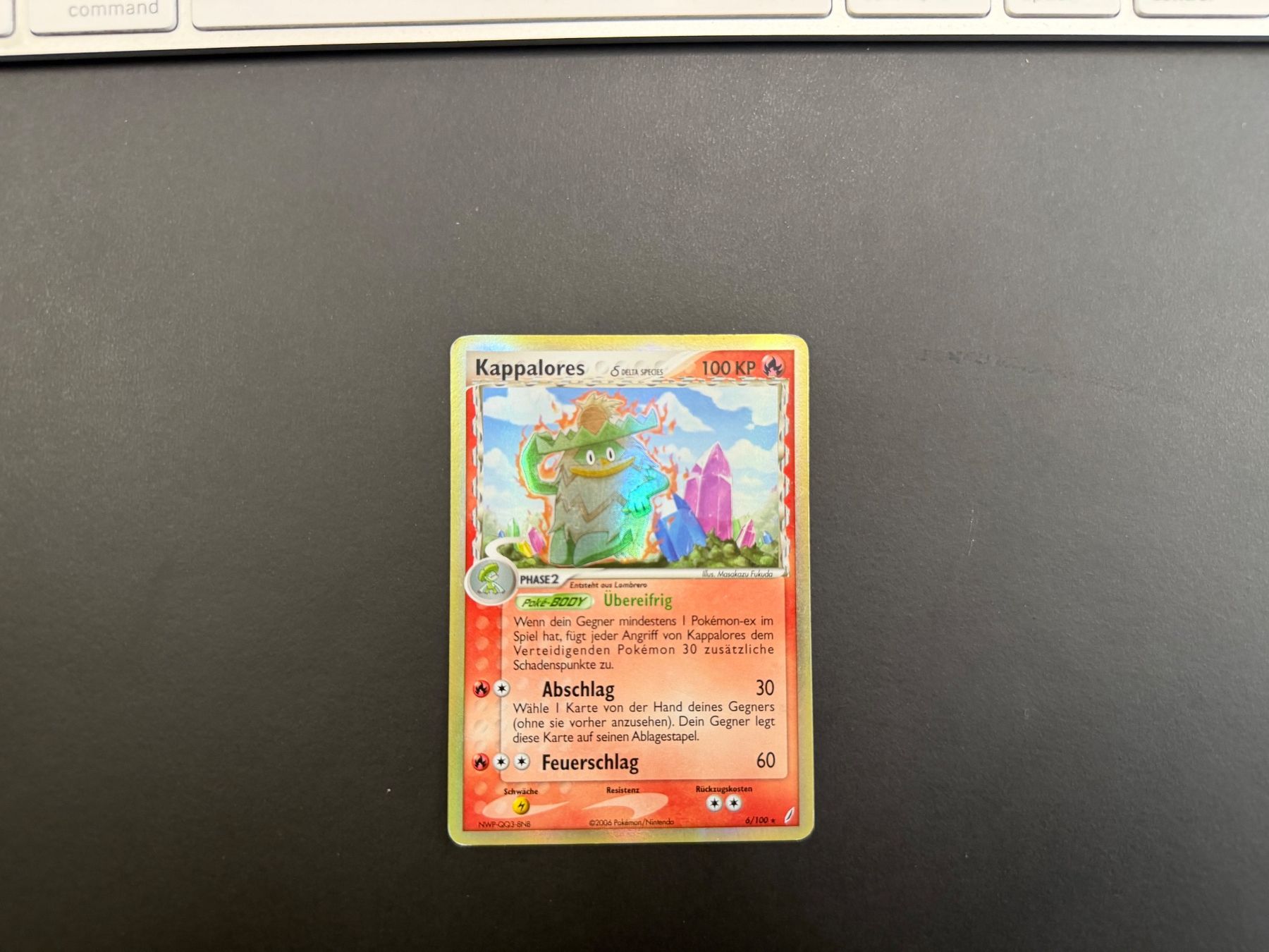 Pokémon Carte collezionabili: Kappalores 6/100 - Holo – Usato da Zürich venduto da mountainwizard00