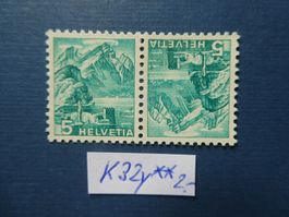 CH Kehrdruck Nr. K33y postfrisch **