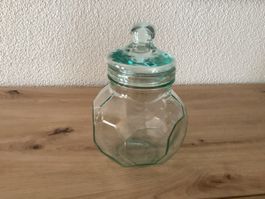 Bonboniere, Glas mit Deckel