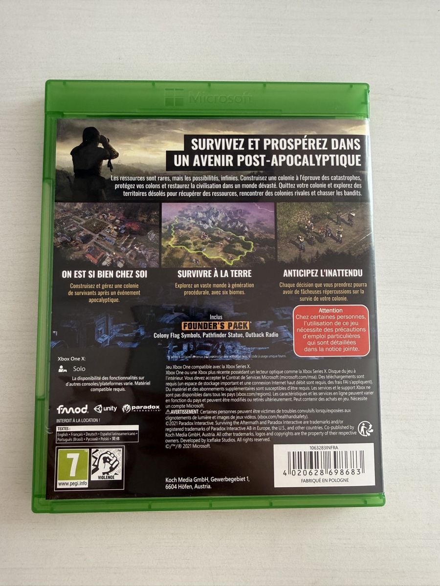 Microsoft Giochi: Surviving the Aftermath - Xbox One – Nuovo (secondo la descrizione) da Sion venduto da fer_gwz6 2