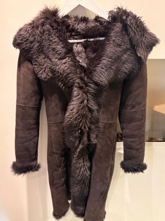 Lammfellmantel