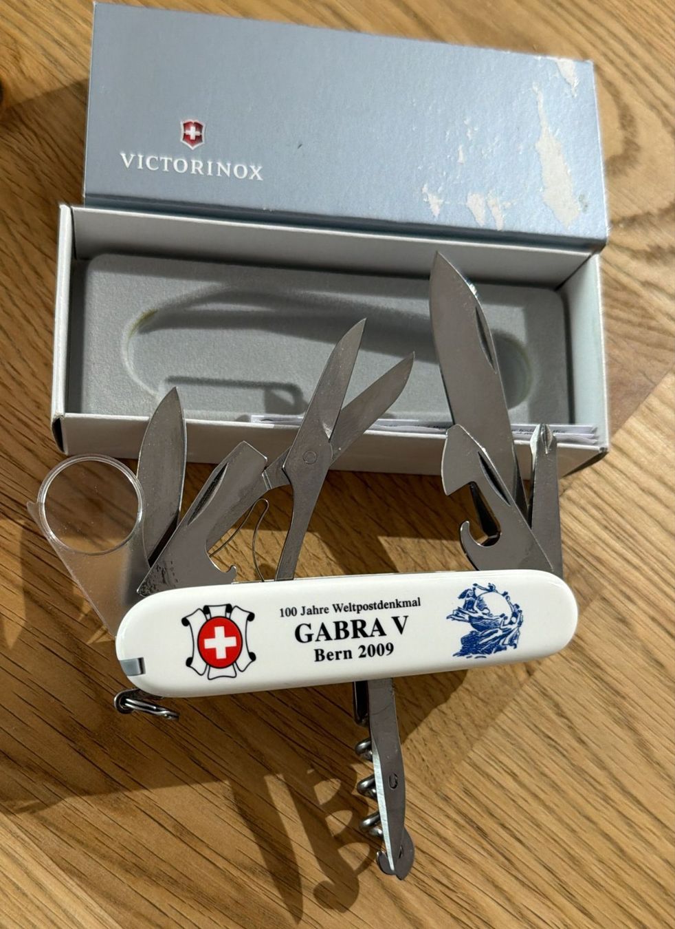 Victorinox Coltelli tascabile: VICTORINOX SACKMESSER GABRA V BERN 2009 – Nuovo (secondo la descrizione) da Zürich venduto da Frei-Occasionen 5