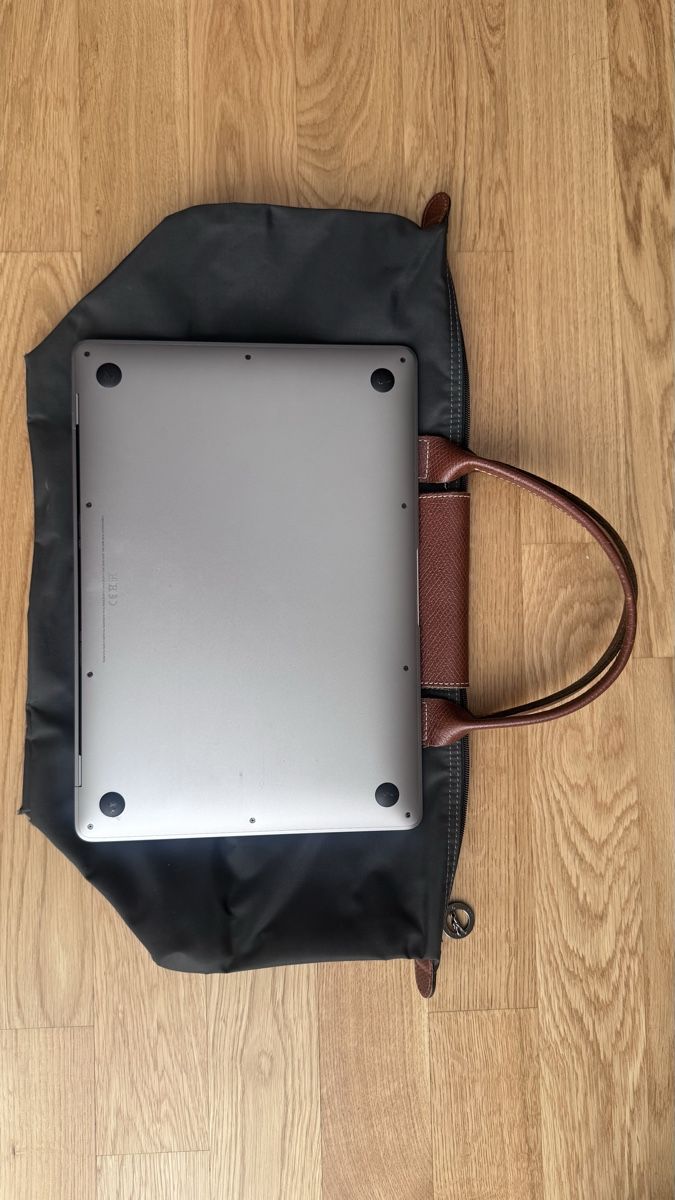 Longchamp Borse: Longchamp Le Pliage dark grey tote bag – Usato da Zürich venduto da leo_5pg2 2