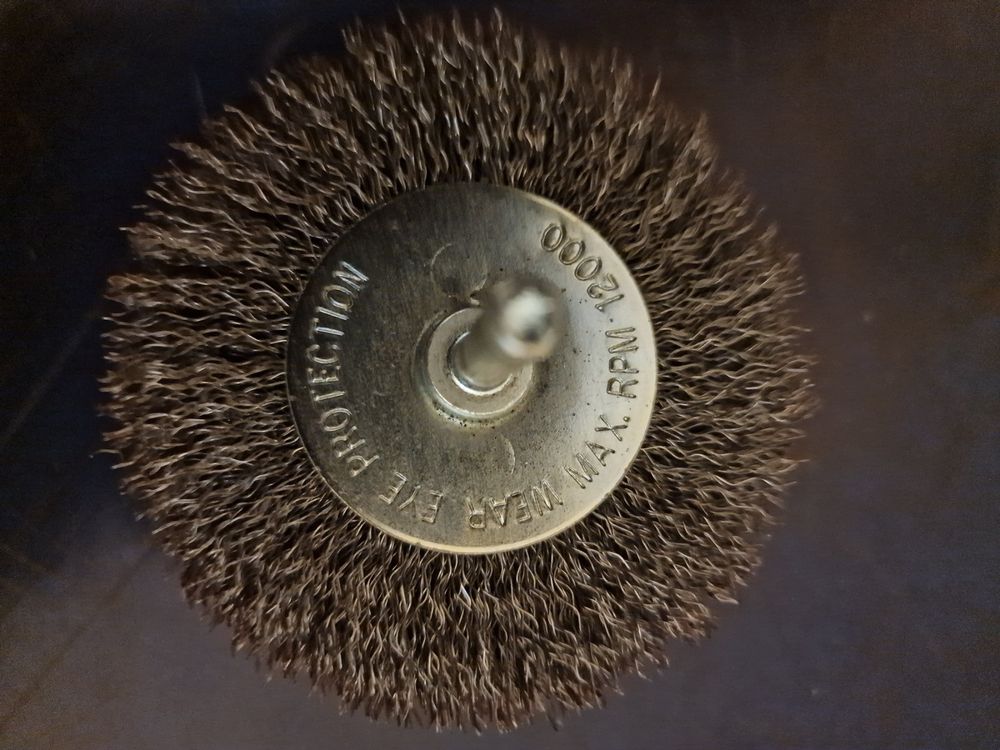 Wear Eye Protection Max. RPM 12000 Rundbürste Kaufen auf Ricardo