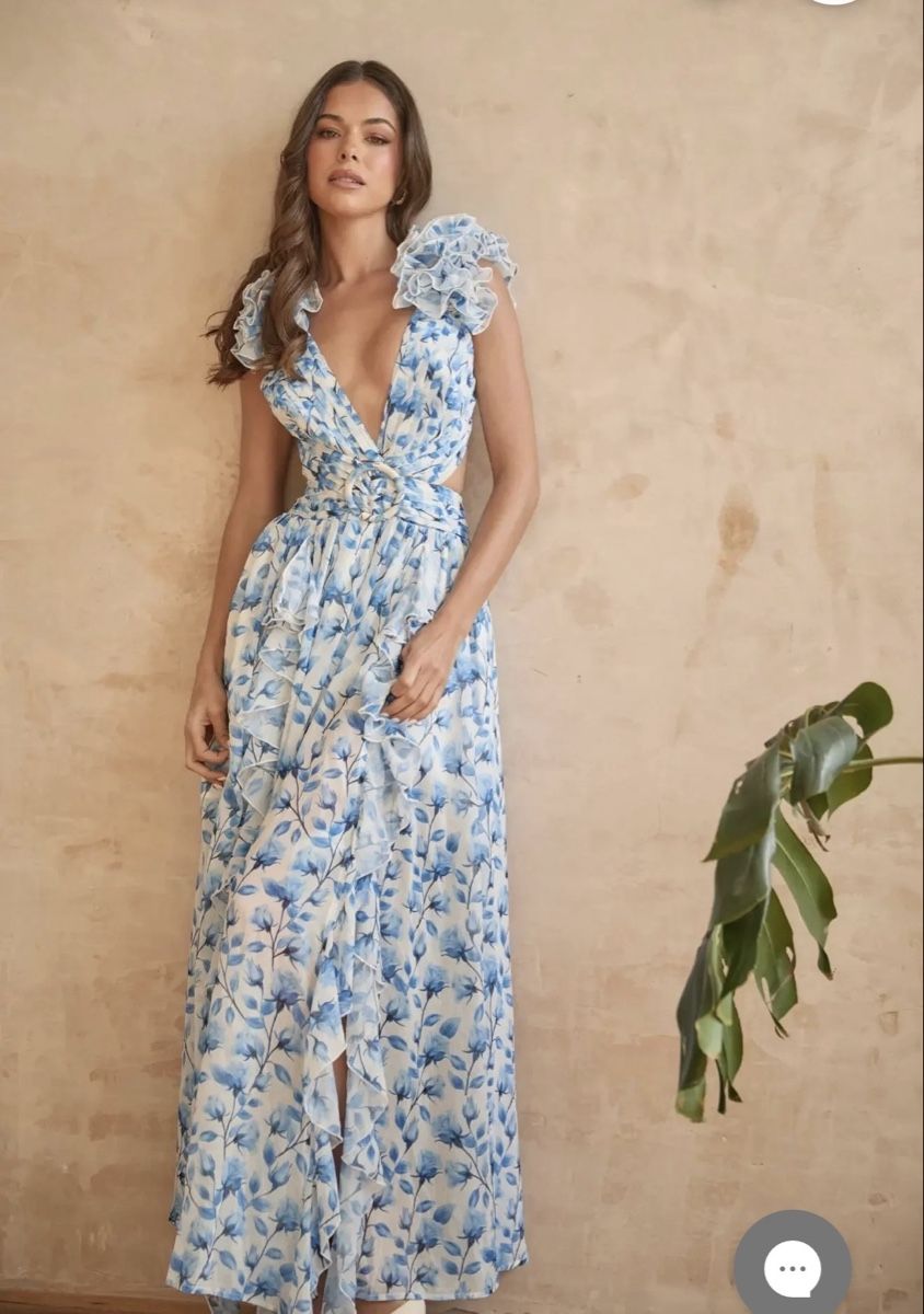 Vestiti: Hochzeitsgast Maxi Kleid – Nuovo (secondo la descrizione) da Zürich venduto da sms_cpl8 1