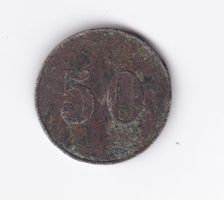 Jeton SCHLEGEL 50 Kontrollstelle Heilmittel Berne Wertmarke