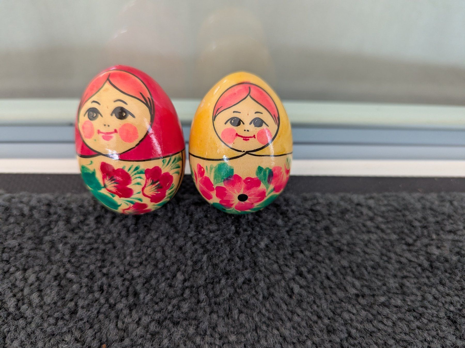 Tutte le decorazioni: Vintage - russische Holz Figuren / Eier – Usato da Ormalingen venduto da marithias23