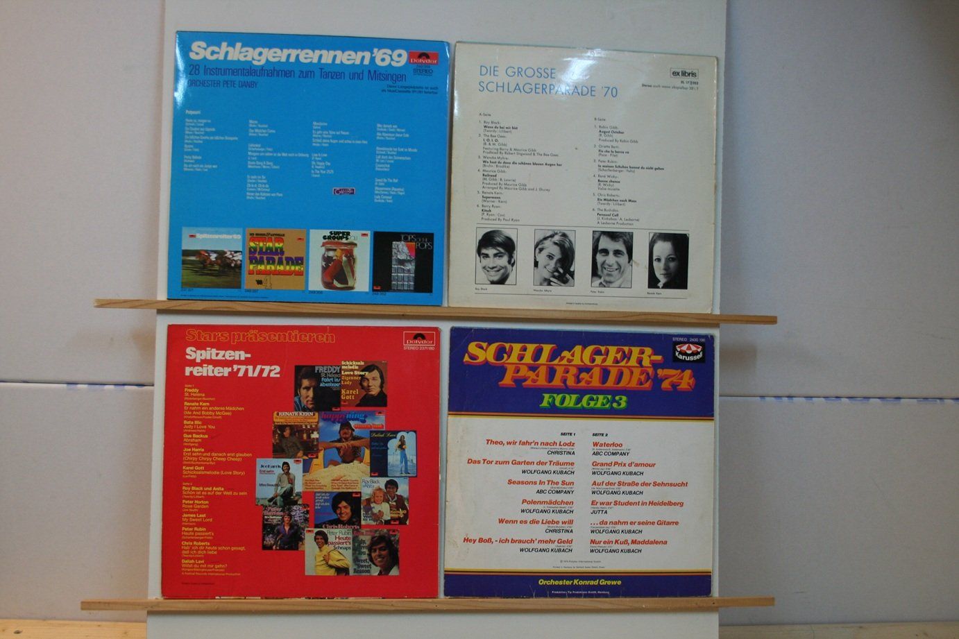 Dischi in vinile: 4 LP’s Schlager 1969-1974 – Usato da Wettingen venduto da zibi137 1