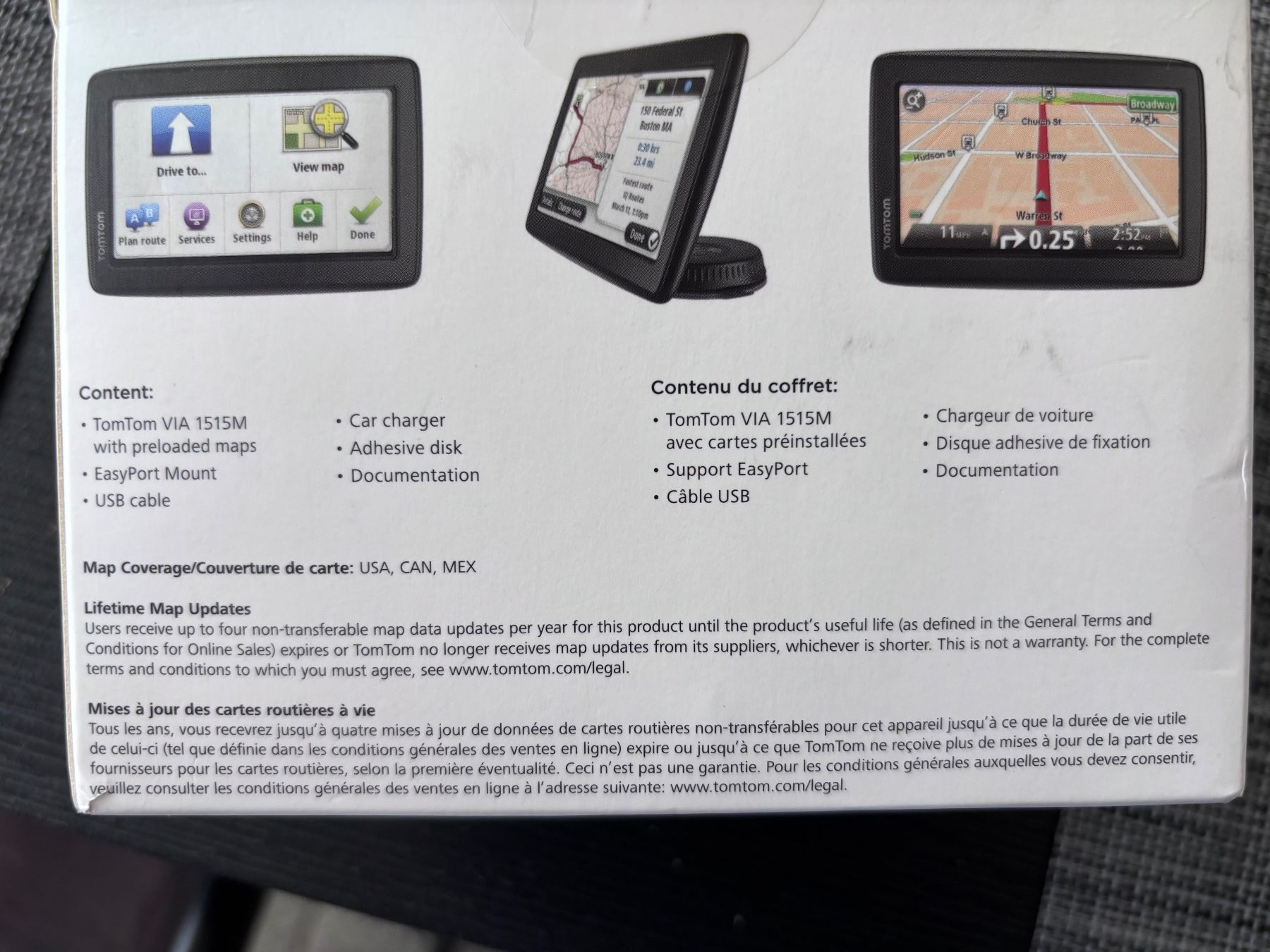 Tomtom Navigatori: TomTom VIA 1515M Navigationsgerät US Can & Mex – Usato da Balsthal venduto da Uroby 4
