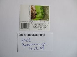Voll Ort Ersttagsstempel 6022 Grosswangen