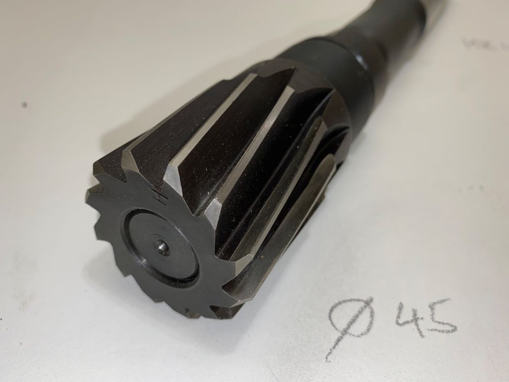 DOLUNTO Maschinenreibahle 14-15mm H7 - Gehärteter Schnellarbeitsstahl