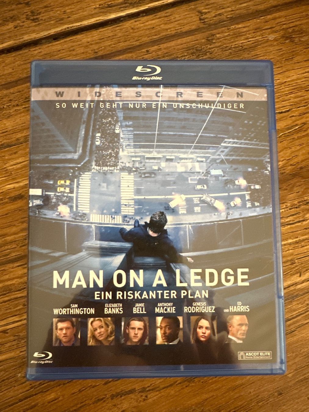Tutti i DVDs: Blu-ray MAN ON A LEDGE - Ein riskanter Plan – Usato da Wangen b. Olten venduto da na_wal