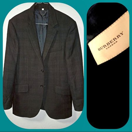🖤"BURBERRY'S"🖤 Sakko/Blazer, schwarz/Karo🖤