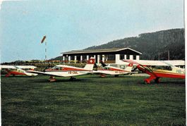 Flugplatz Fricktal  Schupfart  1973
