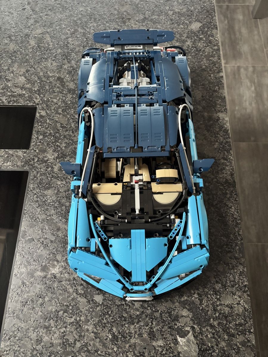 Bugatti Modellautos: Bugatti Chiron Lego Blau – Gebraucht aus Saland von ser_bx5g 5