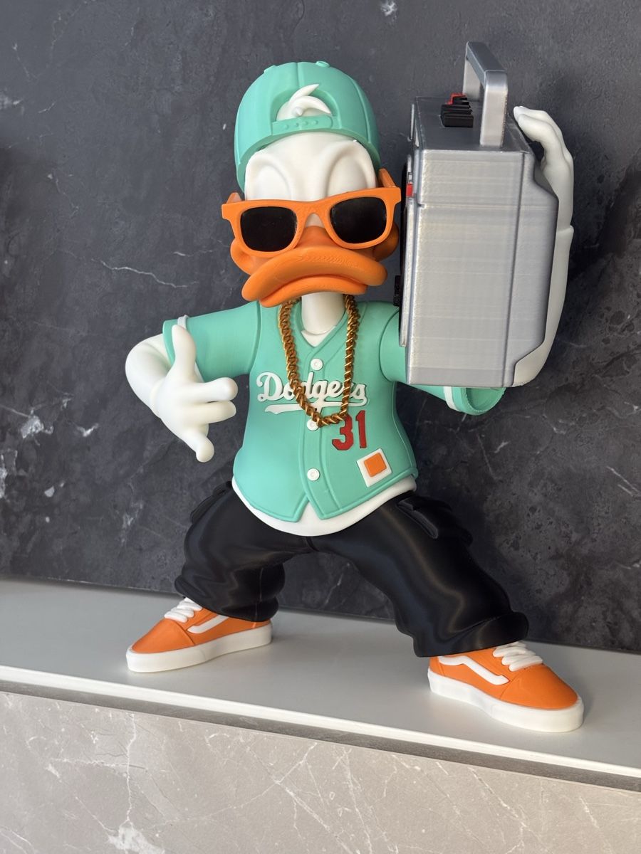 Figurines: Paperino Donal Duck Rapper 35 cm  – Neuf (Voir description) à Chiasso par cra_q5rf 2