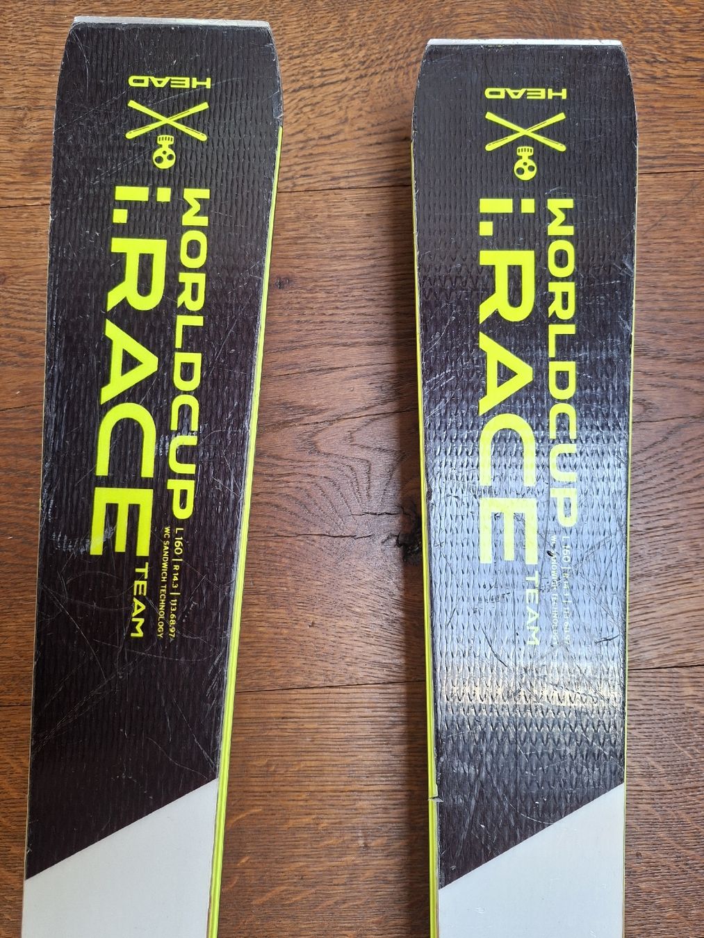 Head Sci: HEAD Worldcup i.Race Team 160cm – Usato da Mühlehorn venduto da J.Kaeppler 3