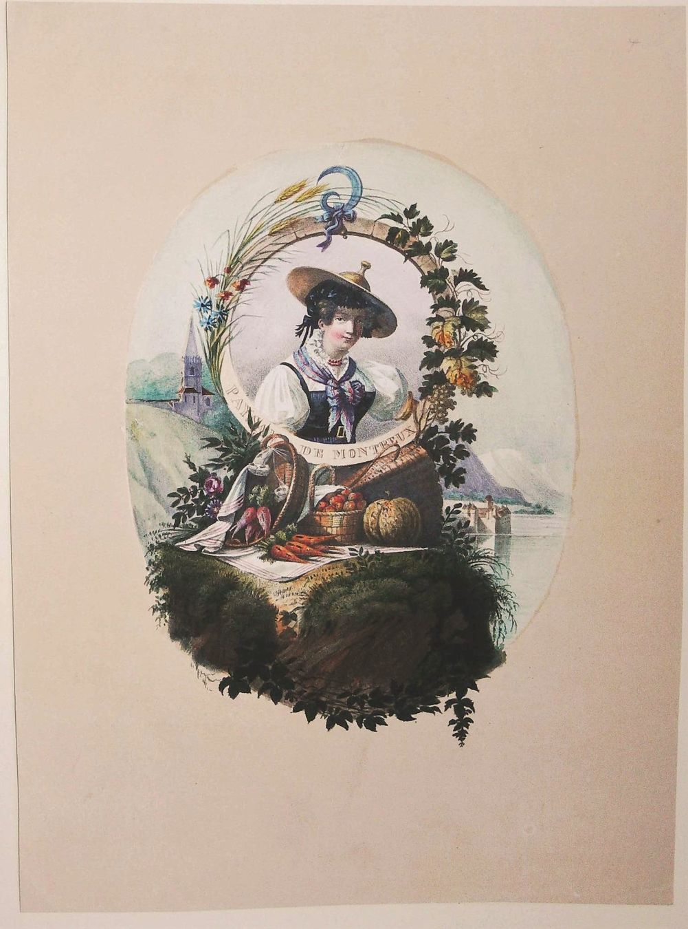 Incisioni: Montreux Tracht um 1850 – Usato da Rafz venduto da Helvet32 1