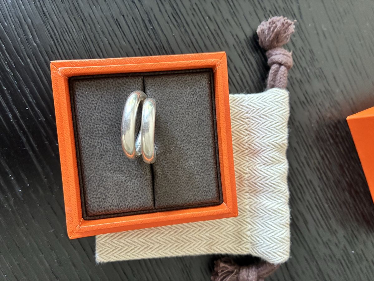 Hermès Anelli: Hermès „vertige“ ring. Size 48 – Usato da Zürich venduto da BobJones 1