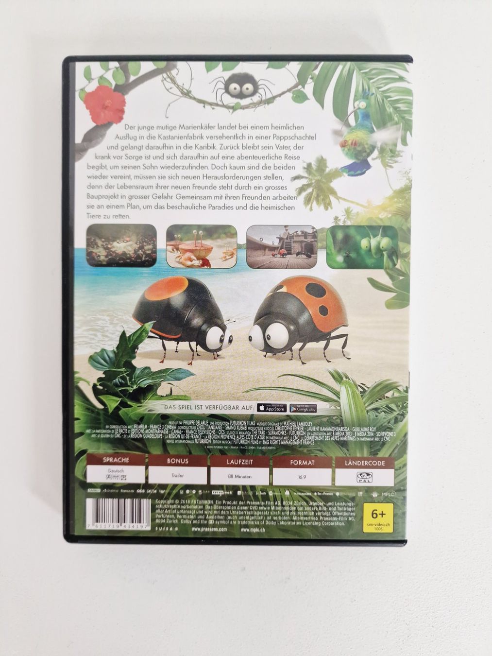 Tutti i DVDs: DVD Minuscule - Abenteuer in der Karibik – Usato da Hallau venduto da CHACLA 1