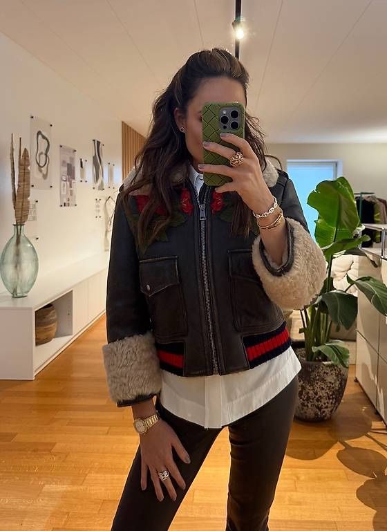 Gucci Giacche: GUCCI LEDER & SHEARLING JACKE – Nuovo (secondo la descrizione) da Schwyz venduto da bofb 2