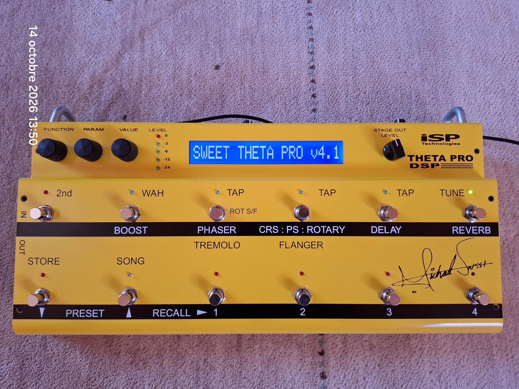 Strumenti musicali: ISP Technologies MS Theta Pro DSP Michael Sweet -made in USA – Usato da Yverdon-les-Bains venduto da Dan00