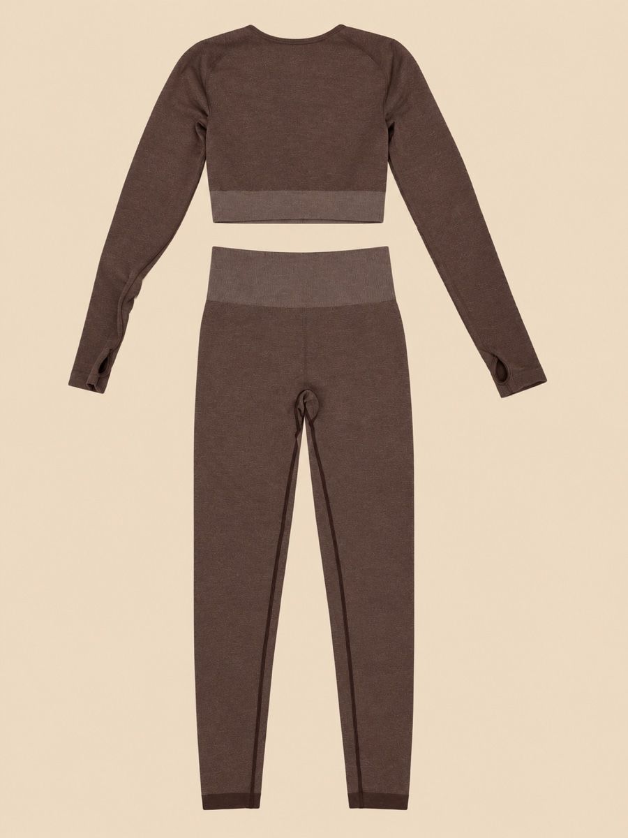 Leggings: ENSEMBLE DE SPORT MARRON – Neu (gemäss Beschreibung) aus Lausanne von KeNaChic 2
