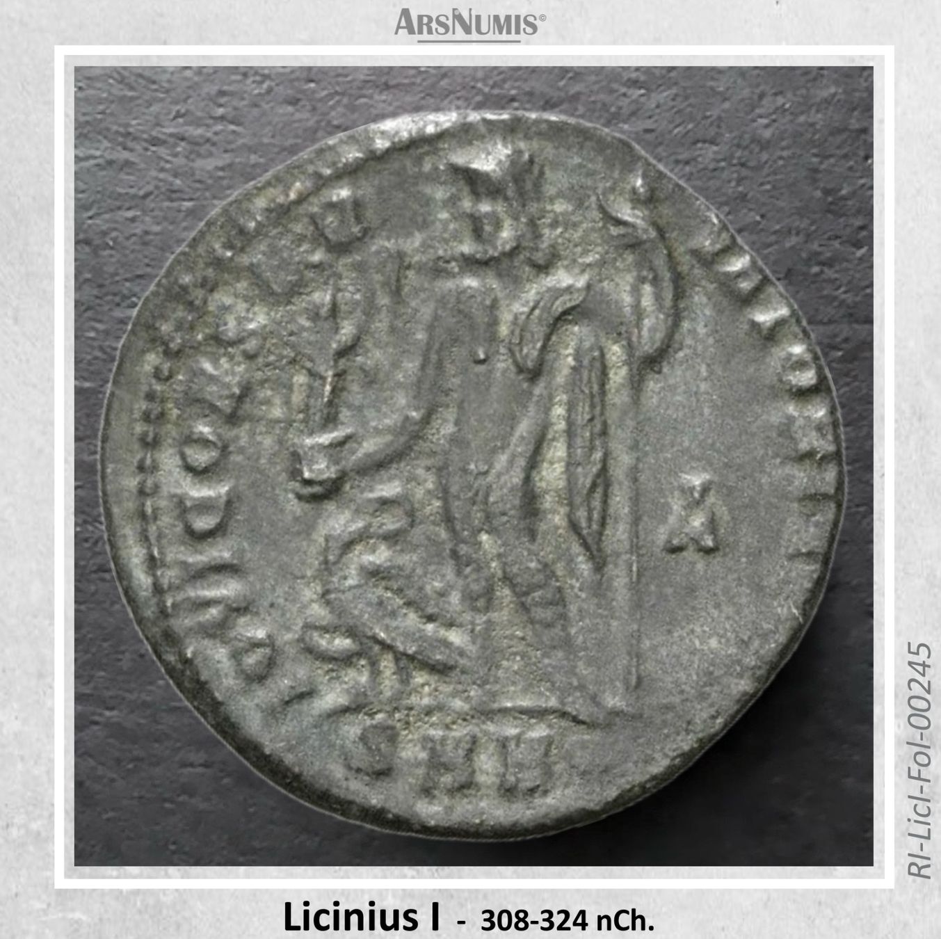 Tutti le monete: Römische Münze - Licinius I. – Usato da Oberwil b. Zug venduto da ArsNumis 1