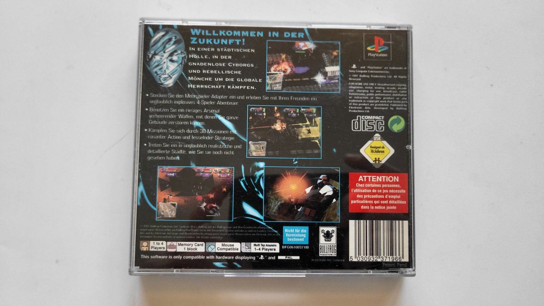 Spiele: PS1 Game Syndicate Wars – Gebraucht aus Rosshäusern von West66 2