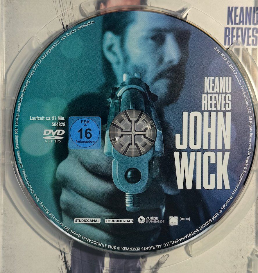 Tutti i DVDs: DVD JOHN WICK - KEANU REEVES – Usato da Wisen venduto da gigisna 1