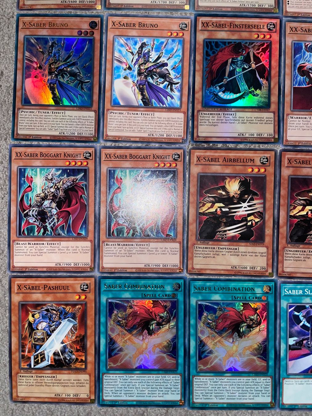 Yugioh Sammelbilder & Trading cards: YuGiOh X Säbel Deck – Neu (gemäss Beschreibung) aus Altstätten SG von ChangeMaker 4