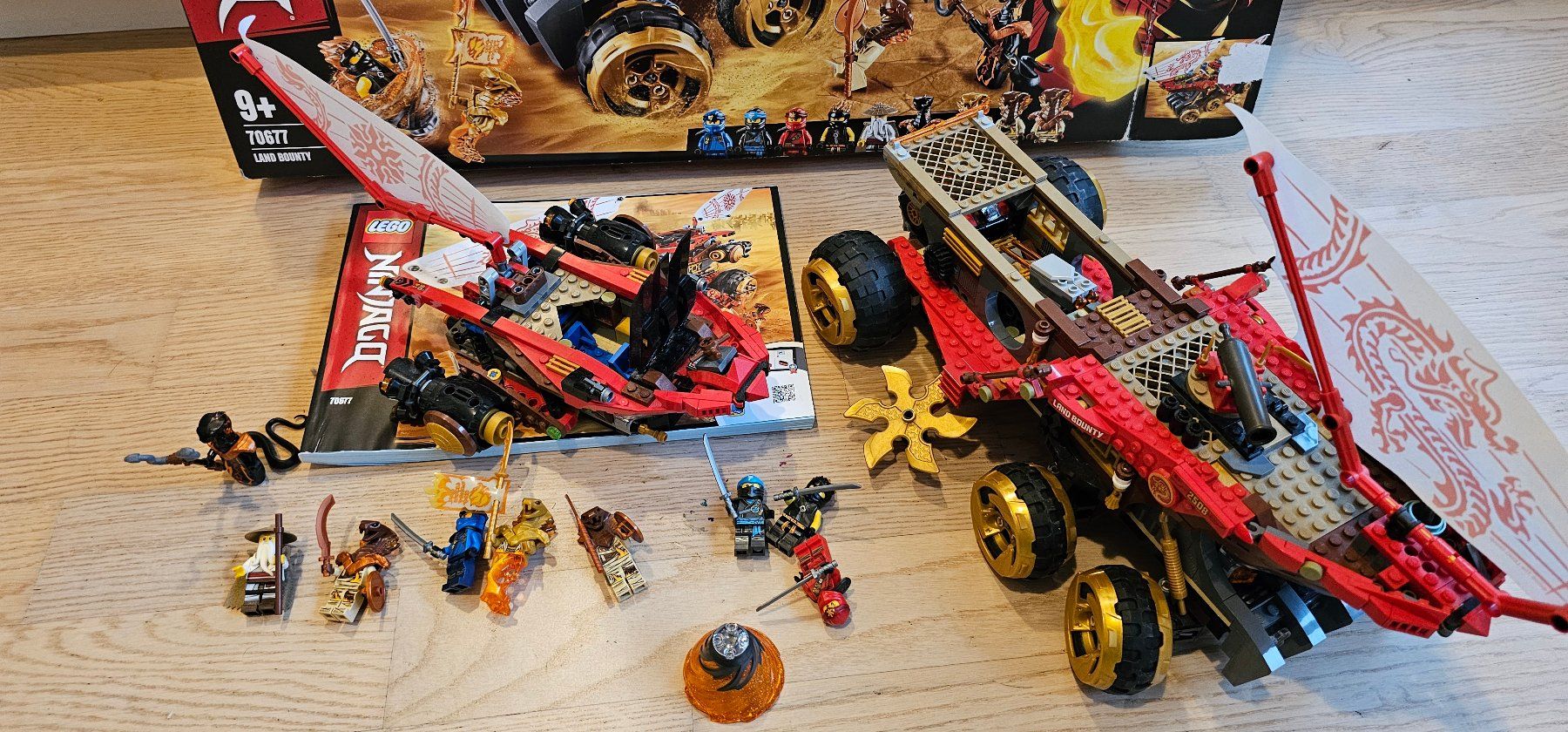 Lego Kit di costruzioni: LEGO Ninjago Land Bounty 70677 – Usato da Marly venduto da silenus7 4