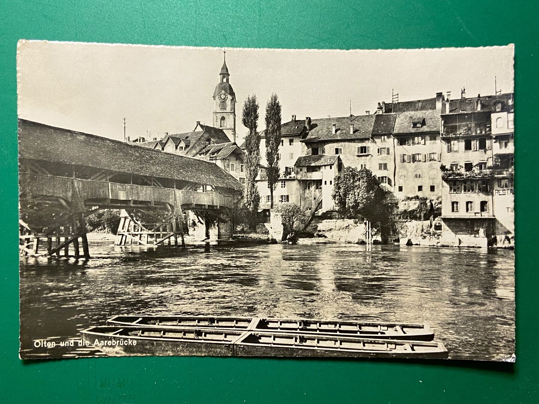 Cartoline postali: Olten und die Aarebrücke – Usato da Steg VS venduto da _vinci_