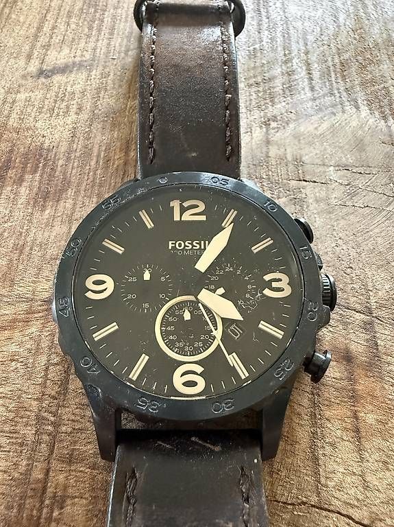 Fossil Orologi: Fossil Nate Chronograph Uhr – Usato da Niedergösgen venduto da rianaa__