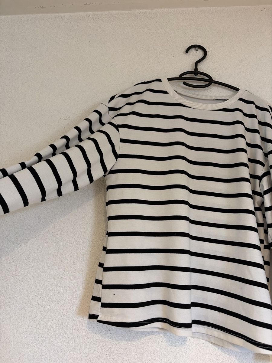 H&M Maglioni & Felpe: Pull à manches longues rayé blanc et noir, taille M – Nuovo (secondo la descrizione) da Forel FR venduto da opp_s7vb