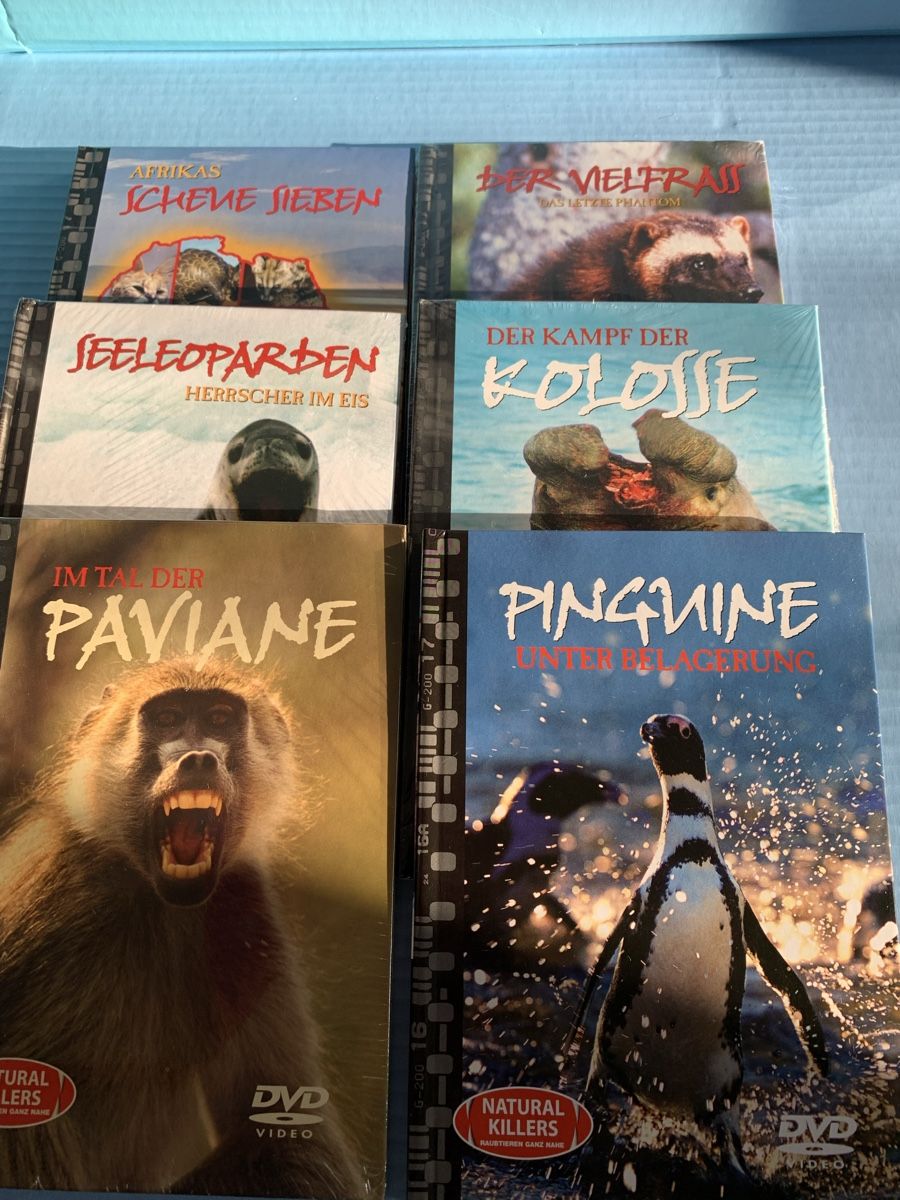 Alle DVDs: Raubtieren ganz nahe - DVD Sammlung – Gebraucht aus Auslikon von Moisefeder 2