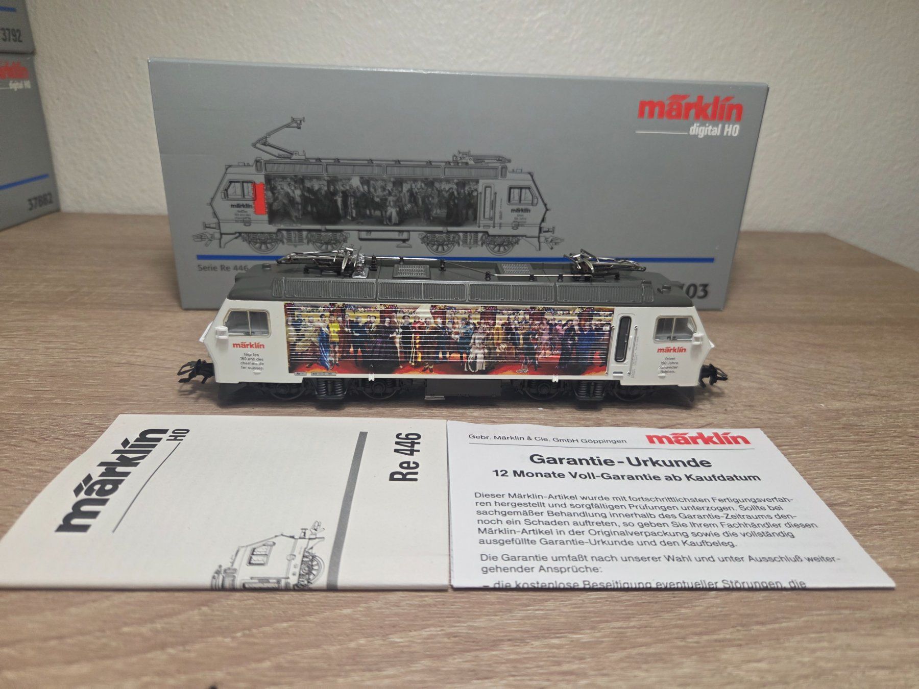 Märklin Modelleisenbahnen: Märklin 37303 E-Lok Re 446 SBB Digital H0 – Gebraucht aus St-Aubin-Sauges von Lo_Go 6
