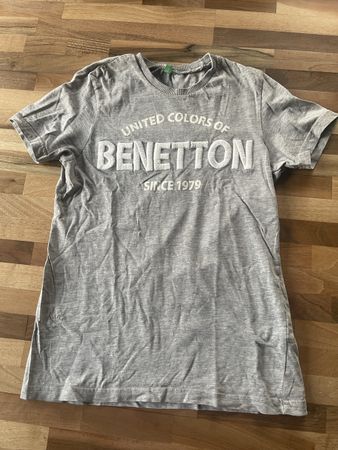 T-Shirt Benetton Grau Grösse 140 