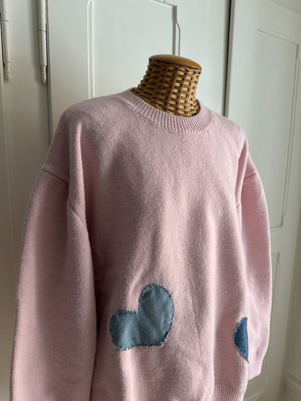 Pullover & Sweatshirts: Strickpullover rosa mit Herzen oversized 5XL – Gebraucht aus Zürich von Diazaio 1